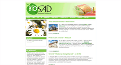 Desktop Screenshot of biosad.cz