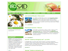 Tablet Screenshot of biosad.cz